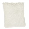 Pernă Decorativă, Sherpa, Dimensiuni 45x45cm, Culoare Albă, Oem