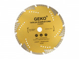 Disc diamantat segmentat 230mm, Geko G00290