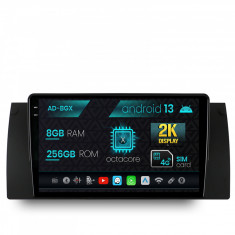 Navigatie BMW E39 E53 E38, Android 13, X-Octacore 8GB RAM + 256GB ROM, 9.5 Inch - AD-BGX9008+AD-BGRKIT396