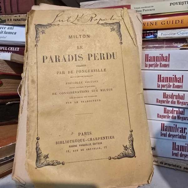 Le paradis perdu - Milton