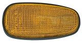 Lampa semnalizare aripa Opel Astra G, 01.98-08.09, Opel Speedster (E01), 07.00-06.05, Opel Zafira, 01.99-05.05, portocalie,fara suport bec, omologare