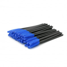 Perii pentru Extensii Gene de Cauciuc, Set 50 Buc - Blue