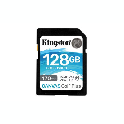 Card memorie KINGSTON 128 GB MicroSDXC clasa 10 standard UHS-I U3 &amp;amp;quot;SDG3/128GB&amp;amp;quot; foto