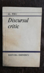 DISCURSUL CRITIC - AL .PIRU foto