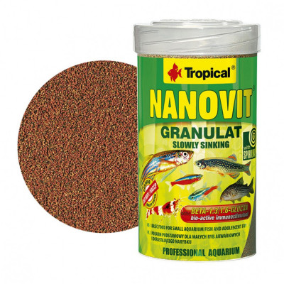 Granule TROPICAL Nanovit 100 ml / 70 g foto