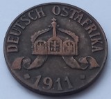 Africa de Est Germana , 1 Heller 1911