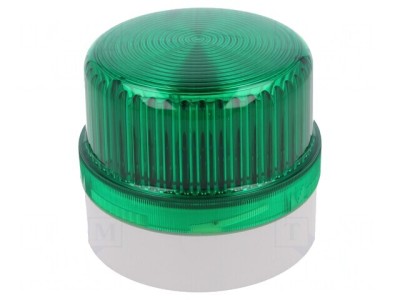 Semnalizator Luminos Verde WLG 12-240VDC foto