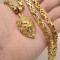 Set Lant +Pandantiv model Byzantine Ton Auriu LC40B