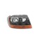 Far JEEP GRAND CHEROKEE (WJ/WG), 05.1999-2001, partea Dreapta, TYC, Tip=USA; tip bec HB3A+HB4A; manual; reflector negru, semnal galben; fara soclu be