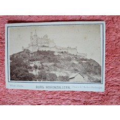Fotografie tip CDV, Burg Hohenzollern Weit Seite