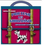 Prietenii lui Ghiozdanel. Carte de colorat cu poezii, jocuri si cadouri-surpriza - Despina Calavrezo