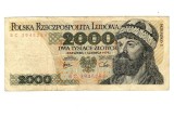 Polonia 1979 - 2000 zlotych, circulata