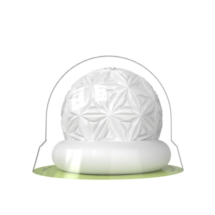 Masturbator Jelly Cup White Green
