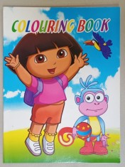 COLOURING BOOK , CARTE DE COLORAT CU ABTIBILDURI , ANII &amp;#039;2000 foto