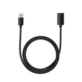 CABLU USB Baseus AirJoy prelungitor, USB3.0(T) la USB3.0(M) 2A, brodat, 1m, negru &quot;B00631103111-00&quot; (timbru verde 0.08 lei) - 6932172629670
