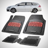 Cumpara ieftin Covorase Auto Tip Tavita Compatibile Peugeot 308 II SW (2013-2021) Red