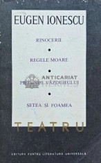 Teatru (volumul 2) - 1968 - Eugen Ionescu (AP65)