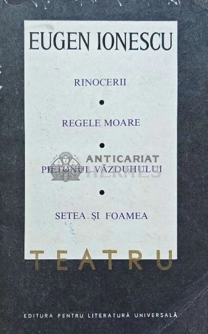 Teatru (volumul 2) - 1968 - Eugen Ionescu (AP65)