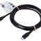 Cablu USB 4.0 USB C 1,8m negru 40Gbps Goobay
