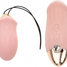 Set Protea Stimulator Clitoris Sucking+Ou Vibrator Remote Control 10 Moduri Silicon USB Roz Guilty Toys