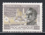 Mozambic 1954 - A 400-a aniversare a orașului S&atilde;o Paulo, Urma de sarniera, MH