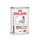 Hrană umedă pentru c&acirc;ini Royal Canin Hepatic 420 gr