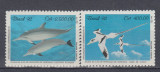 BRAZILIA 1992 FAUNA MARINA SERIE MNH