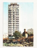 AM3 - Carte Postala - IUGOSLAVIA - Beograd, Hotel Slavija, circulata 1965, Fotografie