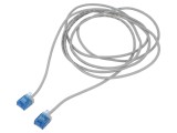 Cablul patch U/UTP 6a 2m LSZH gri 32AWG aurit