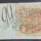 Romania 1859 - Cap de Bour 80 parale pe fragment plic cu certificat autenticitate
