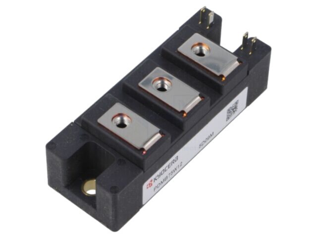 Modul IGBT KYOCERA AVX PDMB75W12 1,2kV 75A Semipunte &Icirc;nşurubare