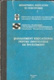 Management educational pentru institutiile de invatamant