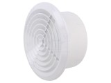 Accessories: ventilation grille white Body dim: &Oslash;164x72mm ABS