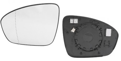 Geam oglinda exterioara cu suport fixare Renault Clio V, 08.2019-06.2023; Megane, 03.2016-; Talisman, 01.2016-, Mitsubishi Colt, 2023-; partea Stanga foto