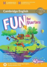 Fun for Starters. Student's Book with Online Activities and Home Fun Booklet 2 - Paperback brosat - Anne Robinson, Karen Saxby - Cambridge