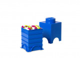 Cumpara ieftin LEGO Cutii depozitare: Cutie depozitare LEGO 1 albastru inchis