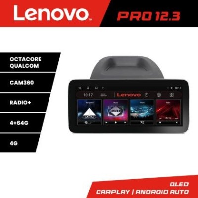 Navigatie Ford Fiesta K-256 Lenovo PRO 4+64 12.3 inch qled android 4G DSP gps internet 8Core CarStore Technology foto