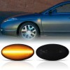 Set de 2 Lampi semnalizare laterala LED fumurii pentru Citroen C1, C2, C3, C4 Cactus, C5, C6, Berlingo, Jumpy, Spacetourer, Xsara