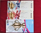 2 BILETE DE LA MECIUL DE RUGBY IRLANDA - ROMANIA 2015, RUGBY WORLD CUP 2015, STADION WEMBLEY ANGLIA