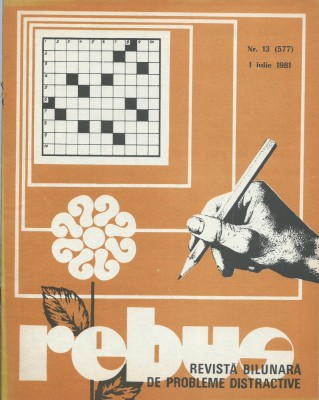 Revista Rebus nr. 13 / 1 iulie 1981 foto