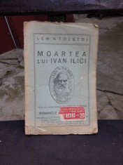 LEV TOLSTOI - MOARTEA LUI IVAN ILICI foto