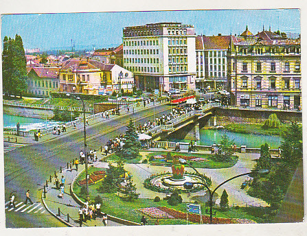 bnk cp Oradea - Vedere din centru - circulata - marca fixa