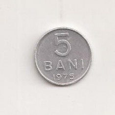 Moneda - Romania 5 bani 1975 , v7