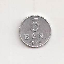 Moneda - Romania 5 bani 1975 , v7 foto