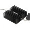 Radiator extrudat BGA FPGA negru 27mm x 27mm