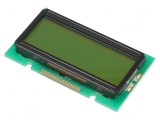 Afișaj LCD alfanumeric STN 12x2 galben-verde LED