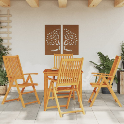 vidaXL Set mobilier de grădină, 5 piese, lemn masiv de acacia foto