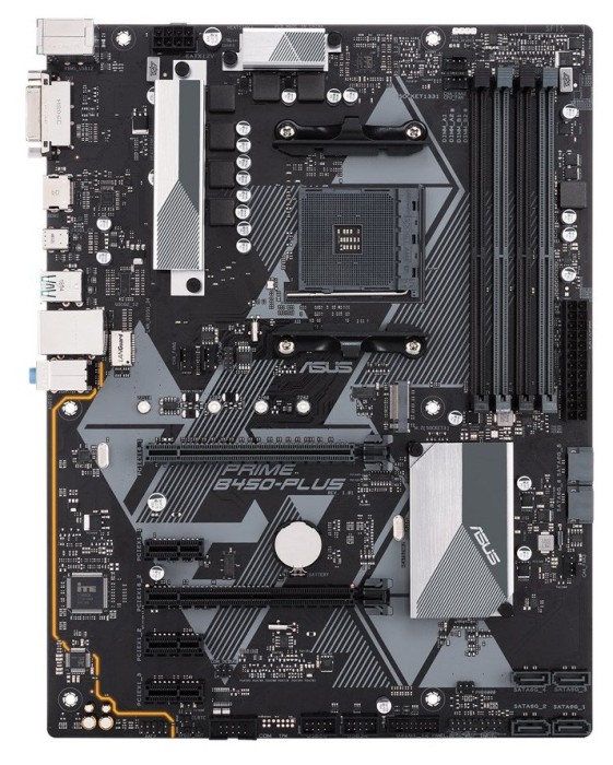 PLACA de BAZA Asus &quot;PRIME B450-PLUS&quot;, skt AM4, ATX, AMD B450, 4 x DDR4, max. 64 GB, 6 x SATA, 1 x M.2, 7.1, &quot;PRIME B450-PLUS&quot;