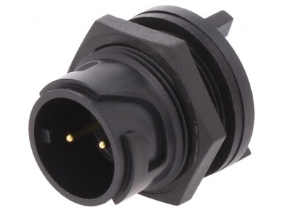 Conector Circular Buccaneer 4000 2 PIN Aurit THT foto