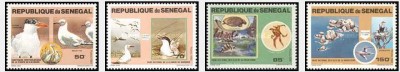 Senegal 1981 - Parcuri nationale, serie neuzata foto